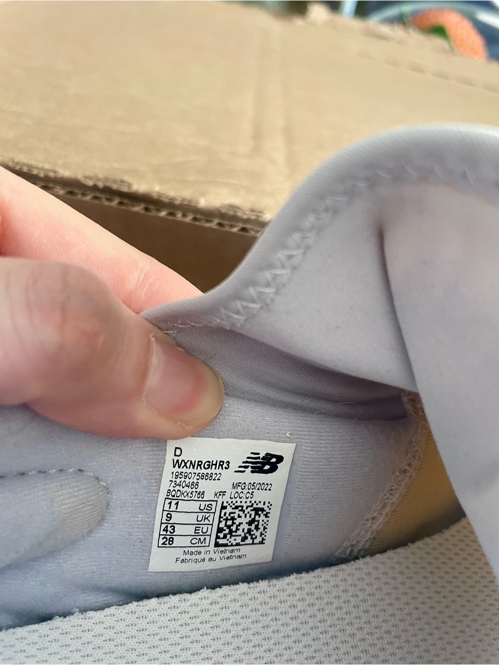 Like new New Balance Nergize Dynasoft v3, light purple - Picture 6 of 7